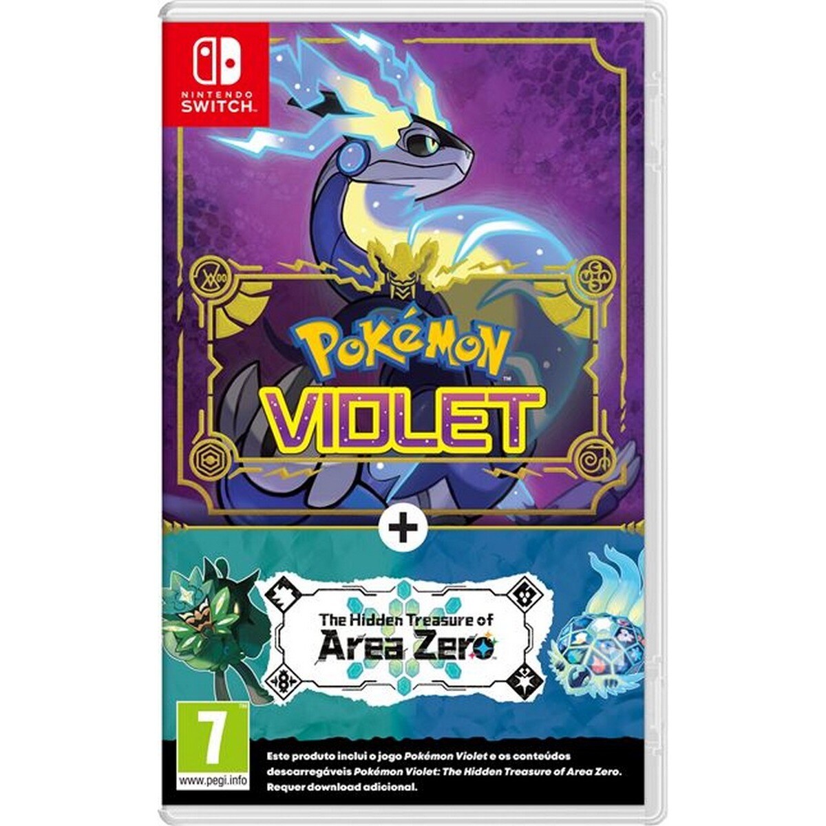 Pokémon Violet + Pack de Expansão The Hidden Treasure of Area Zero - Nintendo Switch 1