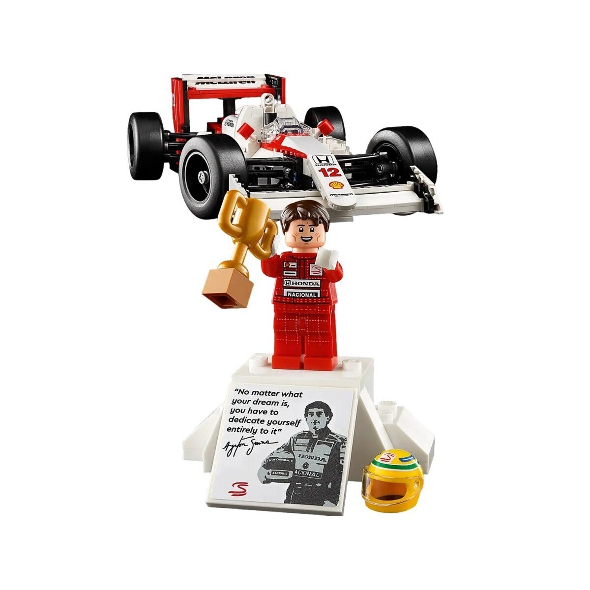 McLaren MP4/4 e Ayrton Senna Lego Icons      5