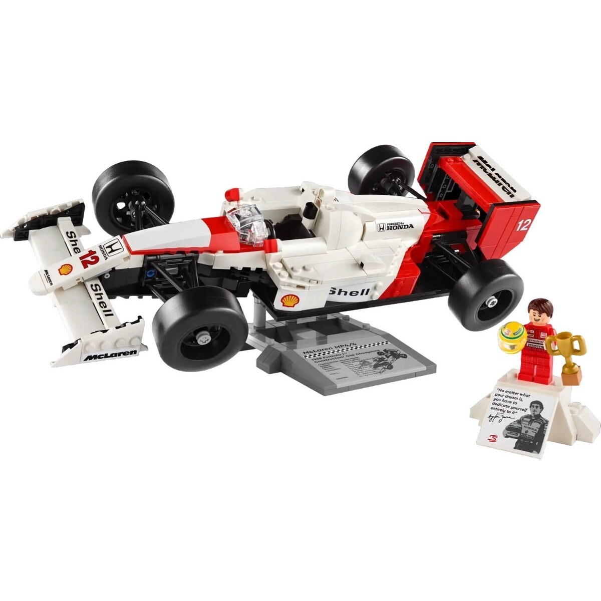 McLaren MP4/4 e Ayrton Senna Lego Icons      4