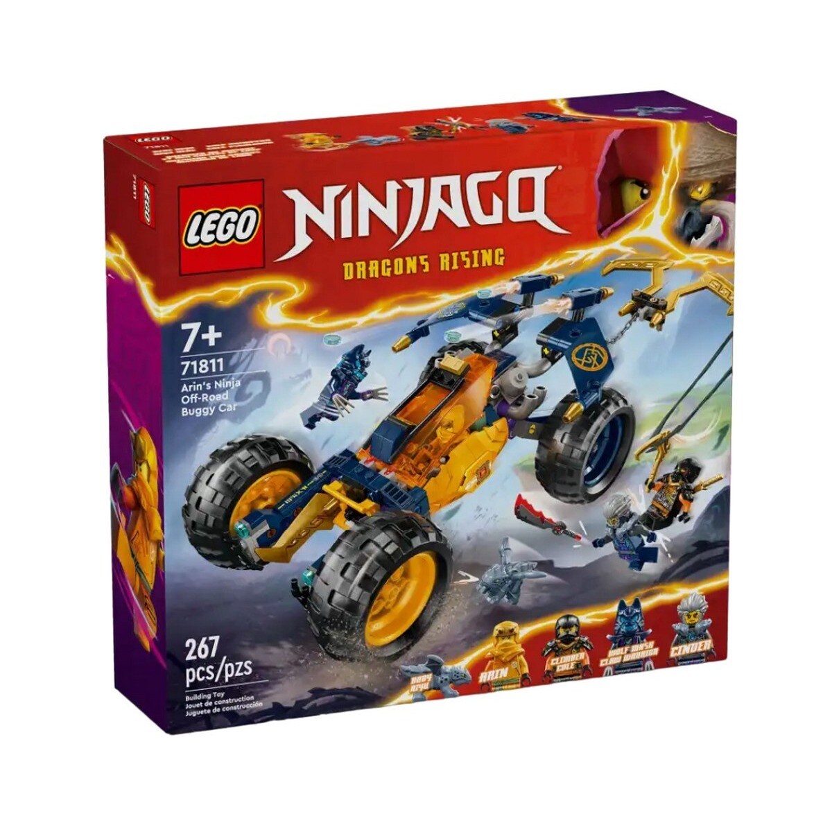 Carro Buggy Todo-o-Terreno Ninja do Arin Lego Ninjago    1