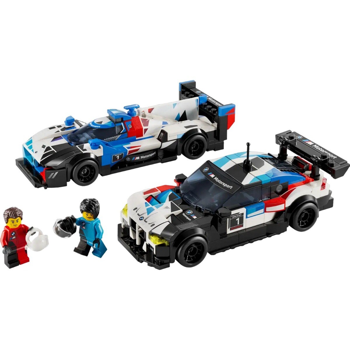 BMW M4 GT3 e BMW M Hybrid V8 Lego Speed Champions 3