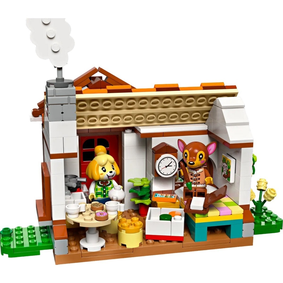 Visita da Isabelle Lego Animal Crossing 5