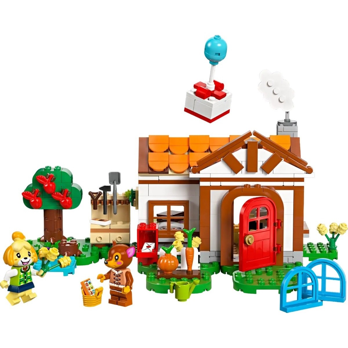 Visita da Isabelle Lego Animal Crossing 4