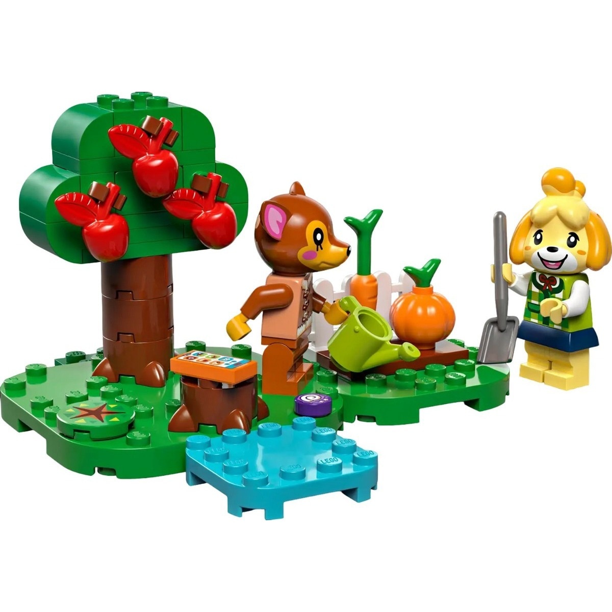 Visita da Isabelle Lego Animal Crossing 6