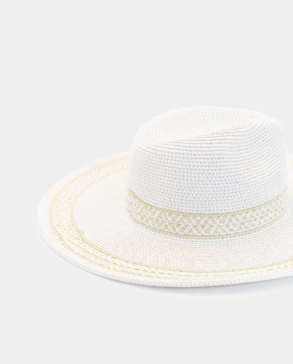 Chapéu Fedora de Papel - Cru Cru-3