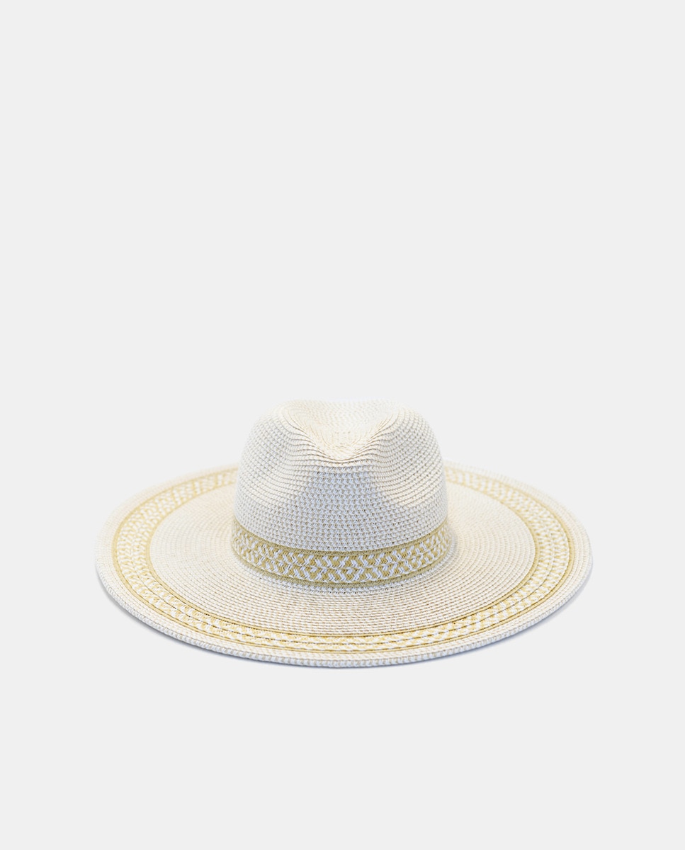 Chapéu Fedora de Papel - Cru Cru-1