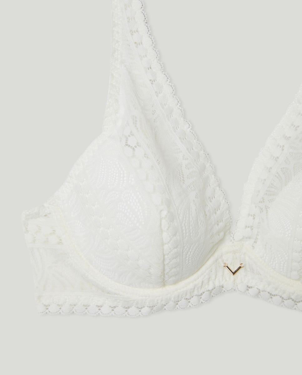Soutien Triangular Almofadado Branco-2