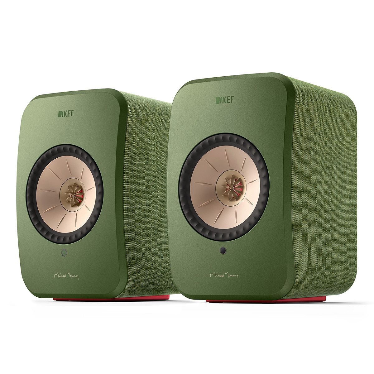 Altavoces de estantería KEF LSX II Wireless Verde Oliva (pareja) Verde Oliva-1