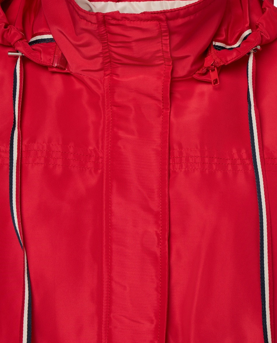 Parka lisa com capuz Coral-5