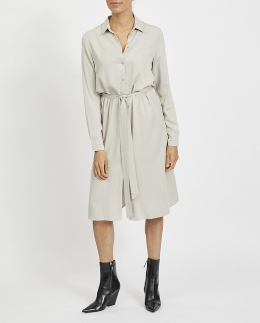 Imagen 0 de Vestido midi camisero