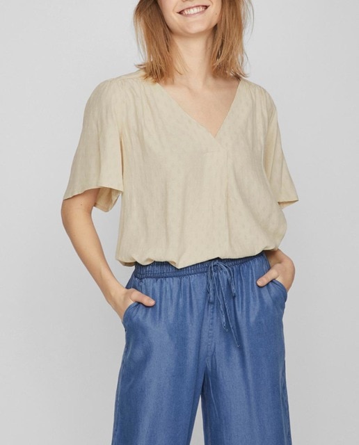 Imagen 0 de Blusa de mujer manga corta textura