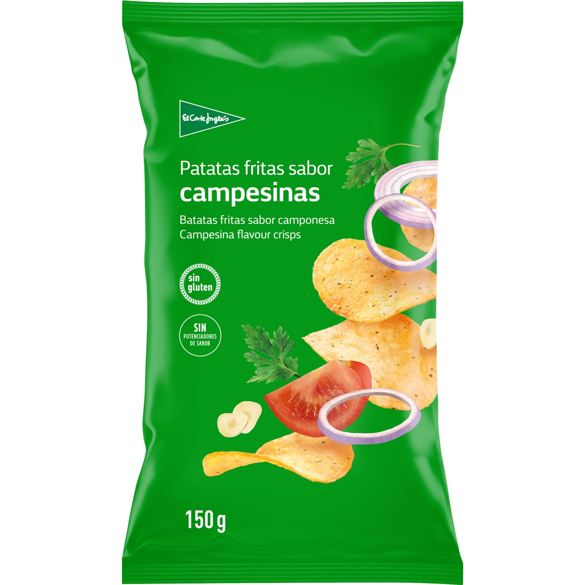 patatas fritas sabor campesinas Sin Gluten bolsa 150 g