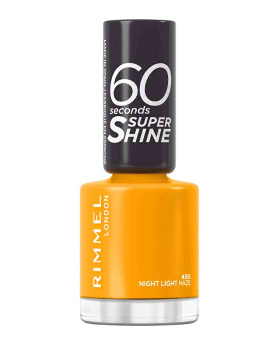 Rimmel London 60 Seconds Super Shine Nagellack – Farbe 314 Fiercely, Hochglänzend & Schnell Trocknend