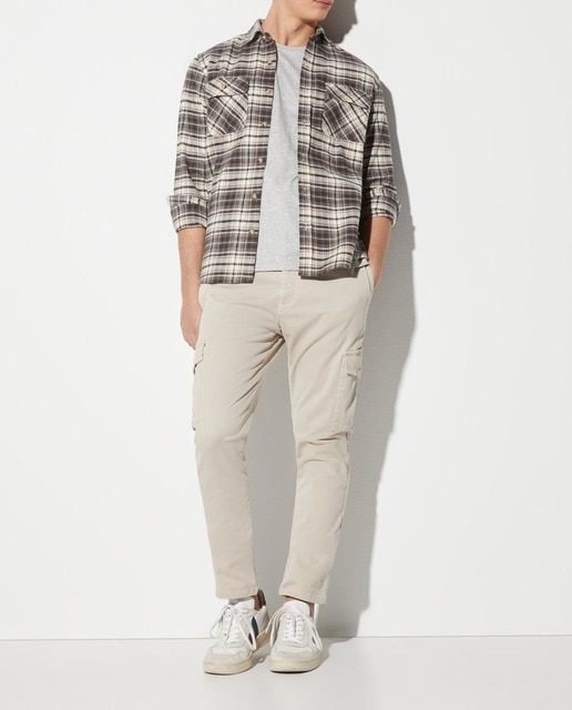 Imagen 0 de Sobre camisa de hombre en franela