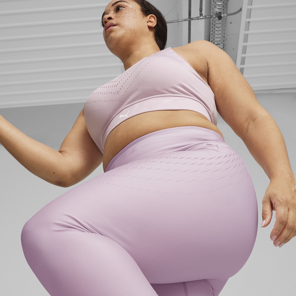 Leggings de Mulher Run Ultraform Aop Tight Rosa-3