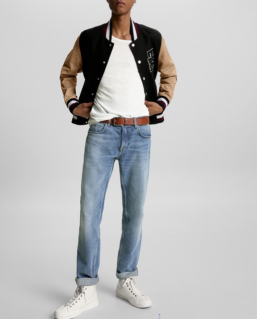 Imagen 0 de Vaquero de hombre Denton regular fit con lavado medio