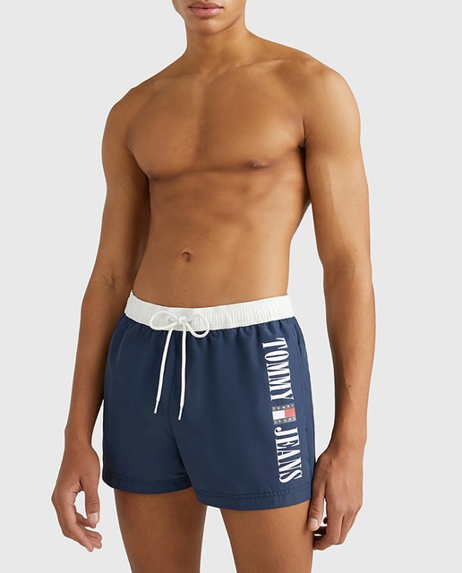 Imagen 0 de Bañador bermuda de hombre con logo lateral