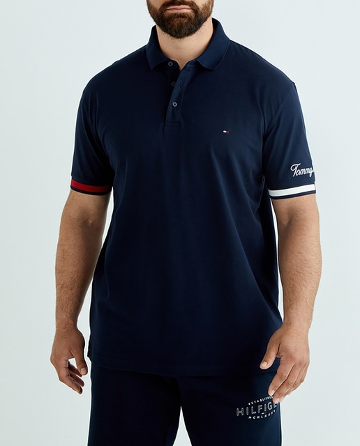 Imagen 0 de Polo de hombre en piqué  tallas grandes