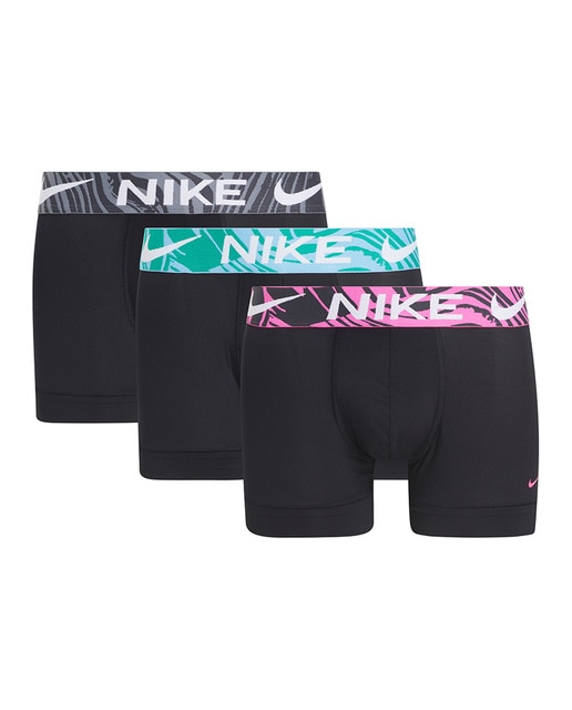Imagen 0 de Pack de tres boxers de punto de hombre negros
