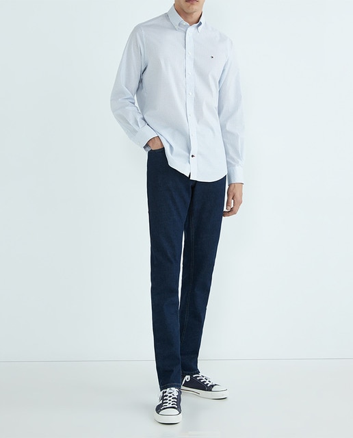 Imagen 0 de Camisa de hombre de manga larga regular fit