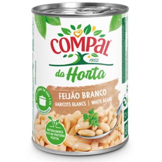 Feijão Branco da Horta lata 410 g - Compal