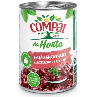 Feijão Encarnado da Horta lata 420 g - Compal