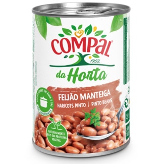 Feijão Manteiga da Horta lata 420 g - Compal