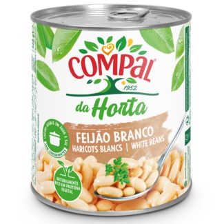 Feijão Branco da Horta lata 845 g - Compal