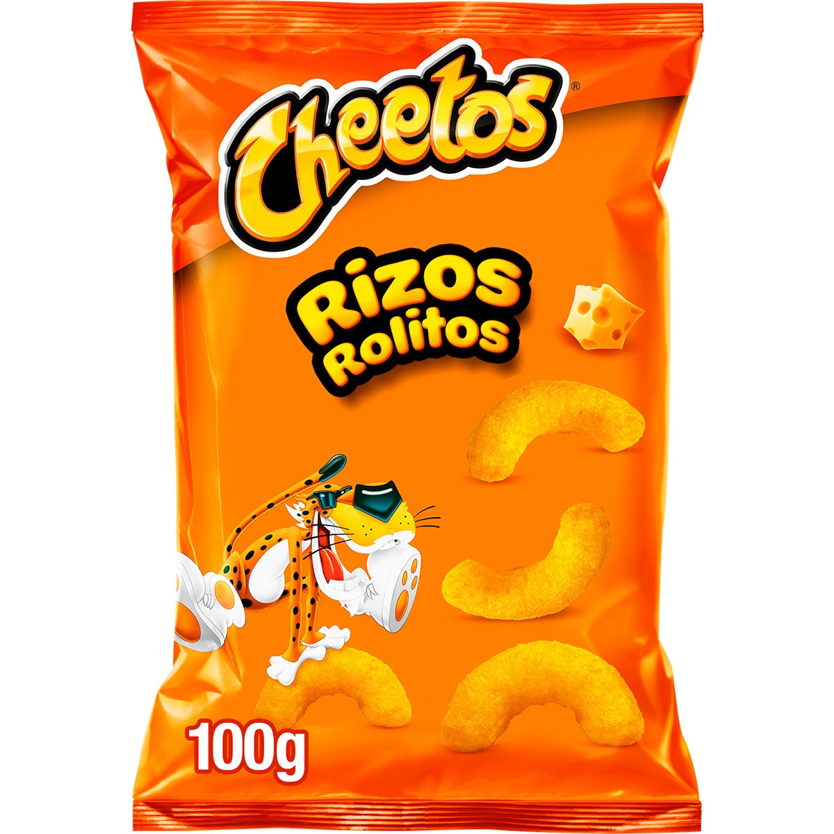 Rolitos Snack de Milho com Sabor a Queijo 100 g