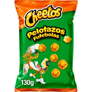 Futebolas Snack de Milho com Sabor a Queijo 130 g - Cheetos
