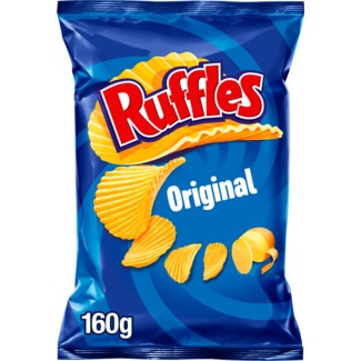 Original Batatas Fritas Onduladas com Sal embalagem 160 g - Ruffles