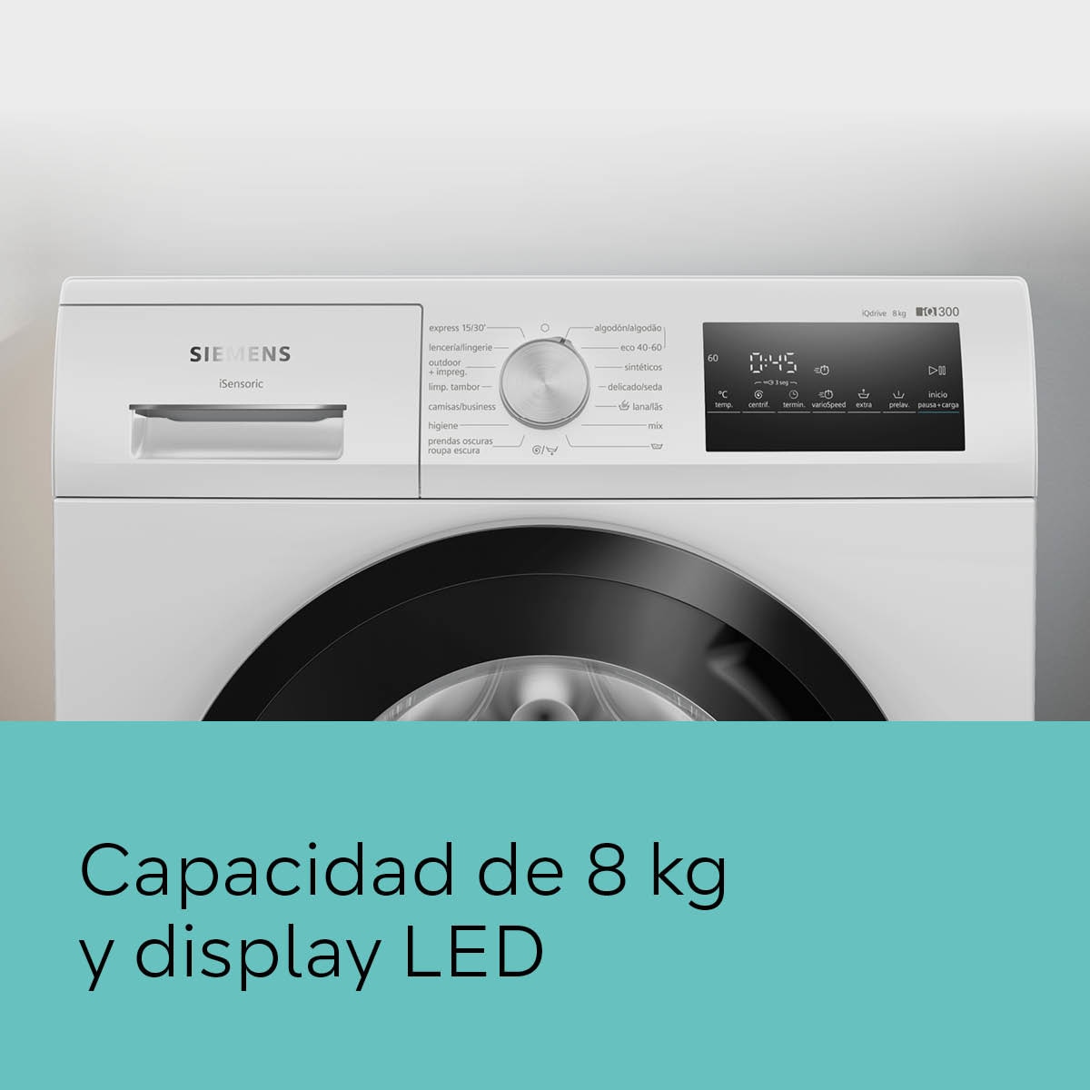 Lavatrice SanGiorgio SENS812D Carico Frontale 8 Kg - 1200 Giri, Classe A++ - Foto 12