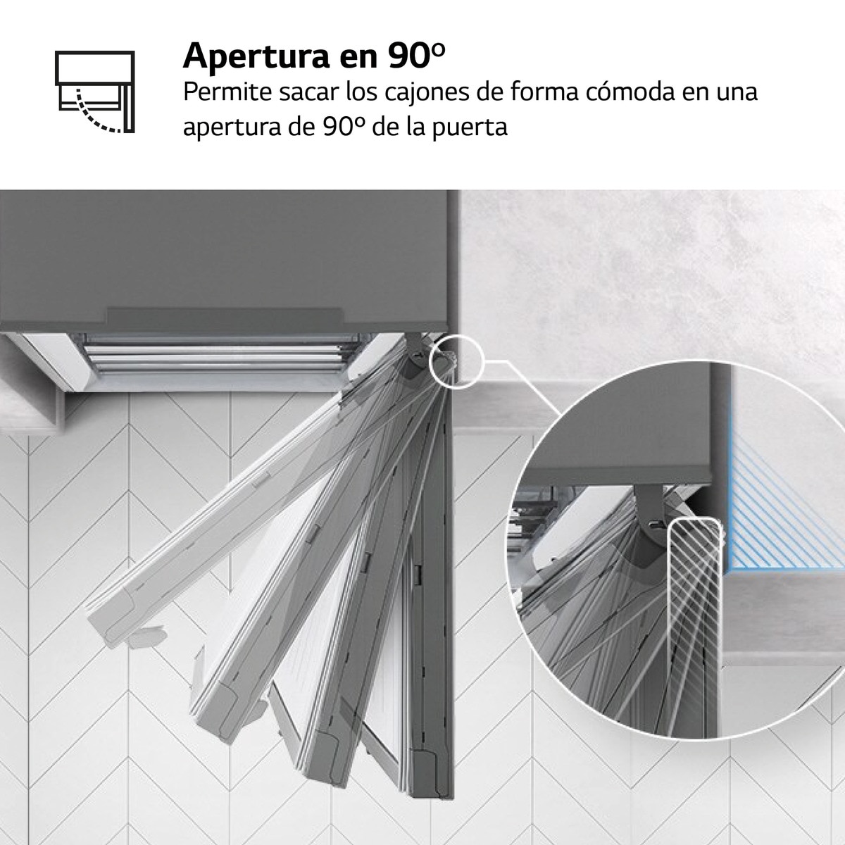 Congelador vertical LG 186 cm, 355 l, Multi Air Flow - GFM61MCCSF Negro mate-10