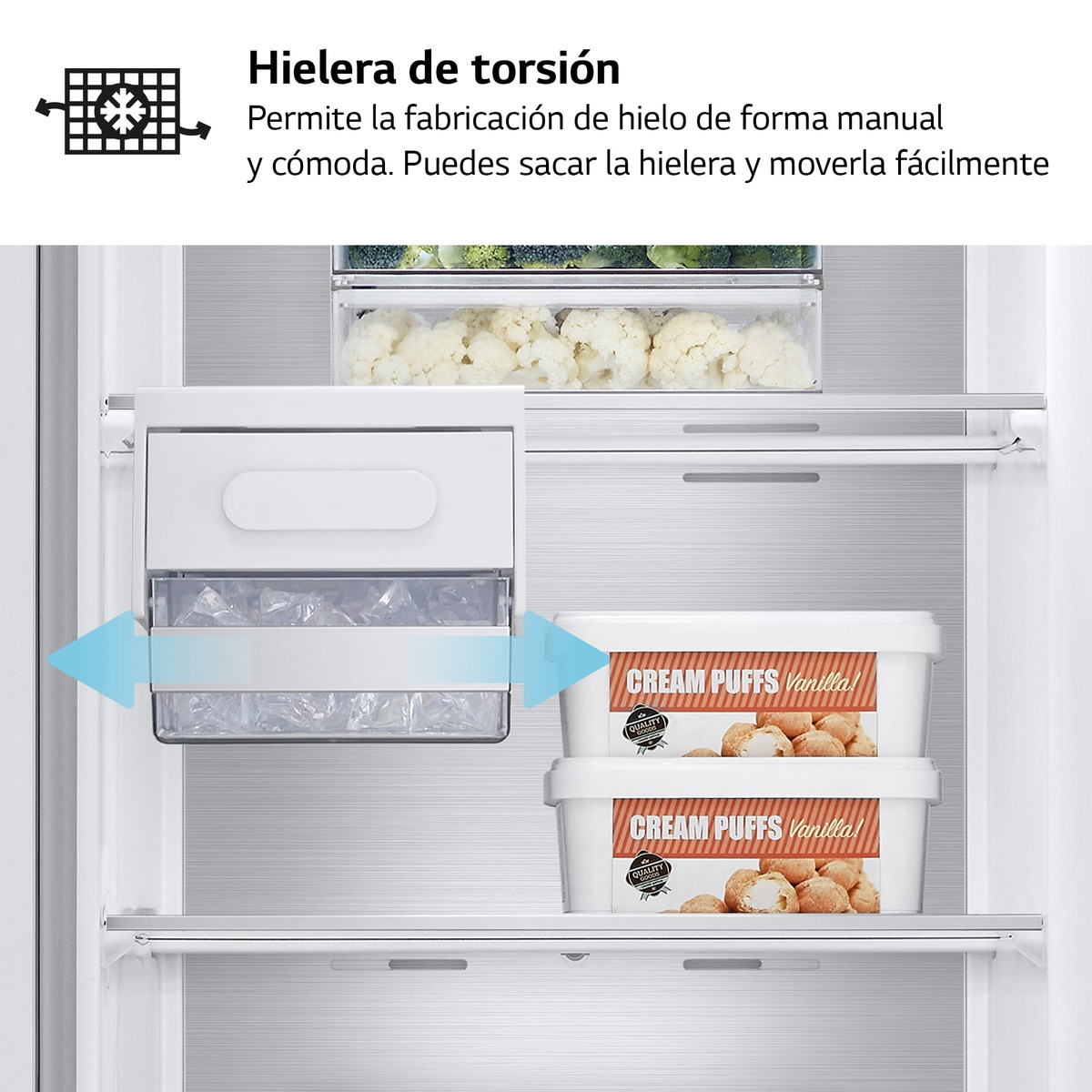 Congelador vertical LG 186 cm, 355 l, Multi Air Flow - GFM61MCCSF Negro mate-7