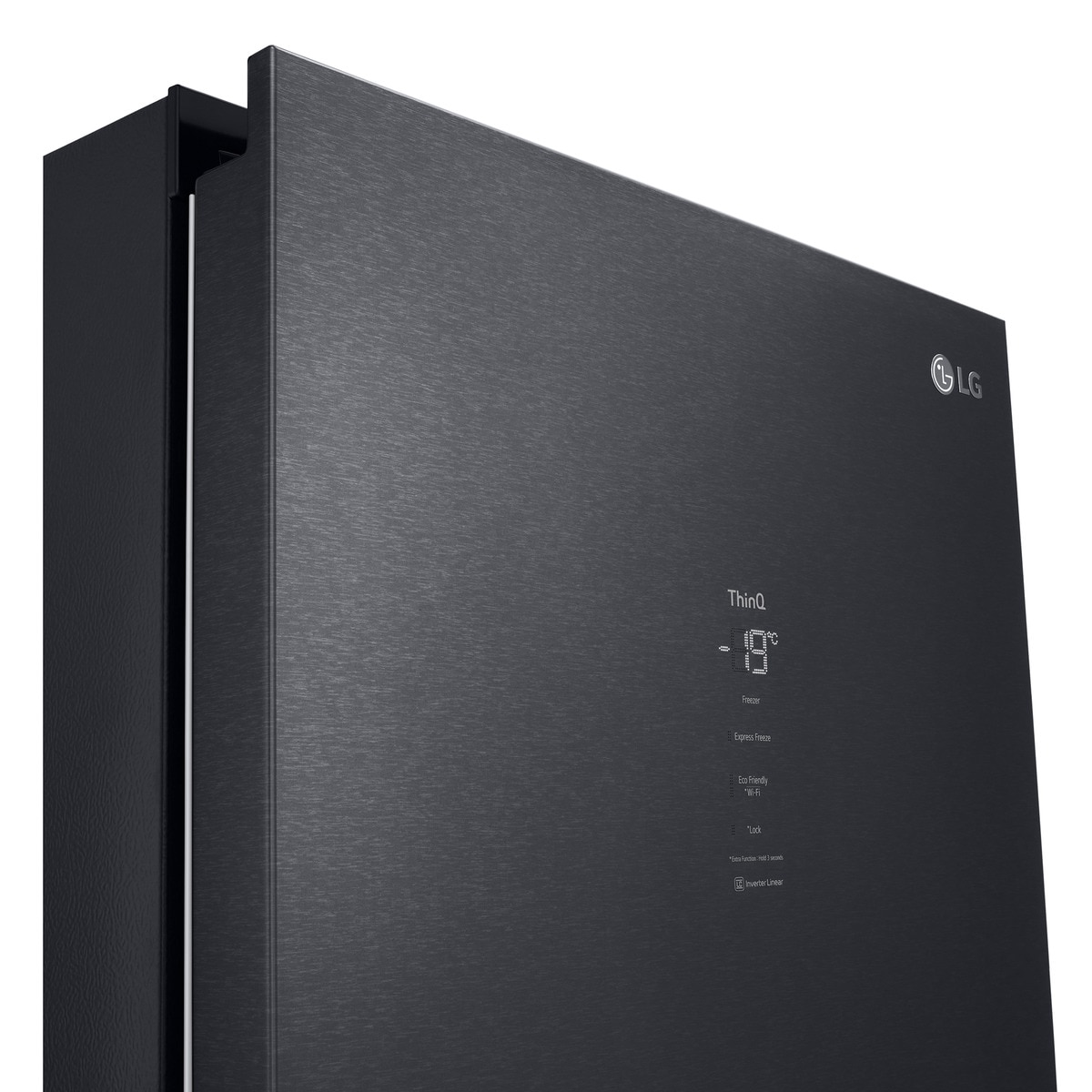 Congelador vertical LG 186 cm, 355 l, Multi Air Flow - GFM61MCCSF Negro mate-16