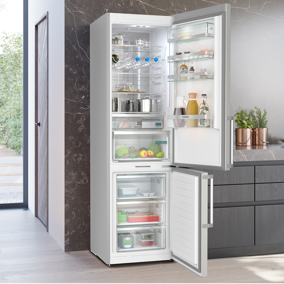 Frigorífico Combi Siemens Tecnología No Frost - KG39NAIBT Inox-17