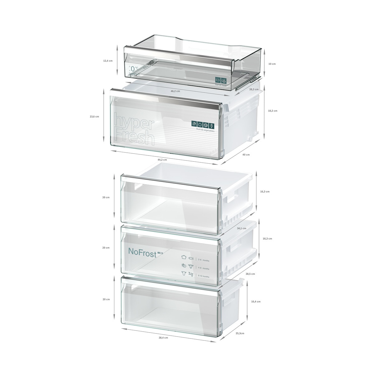 Frigorífico Combi Siemens Tecnología No Frost - KG39NAIBT Inox-14