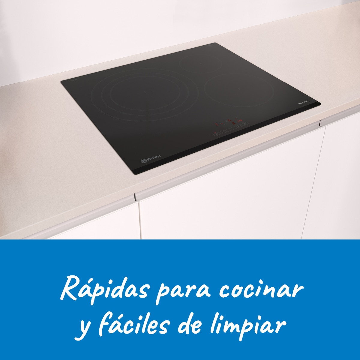 Placa inducción Balay zona gigante de 32 cm - 3EB967FR 5