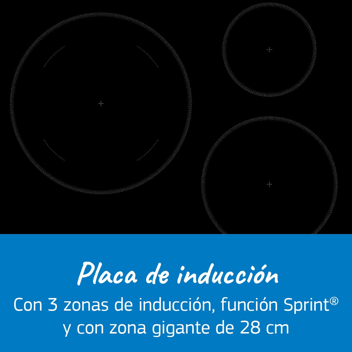 Placa de Indução Balay 3EB865FR de 3 Zonas e de 59,2 cm - Preto 2