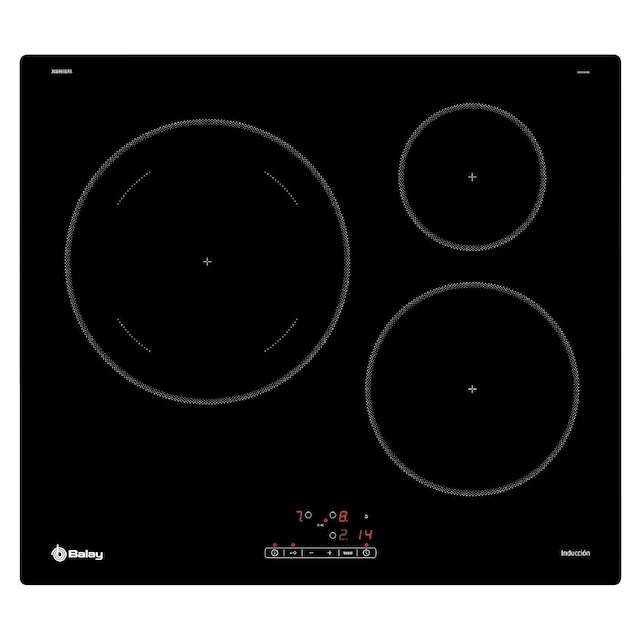Imagen 0 de Placa inducción Balay 3 zonas con función Sprint - 3EB865ERS