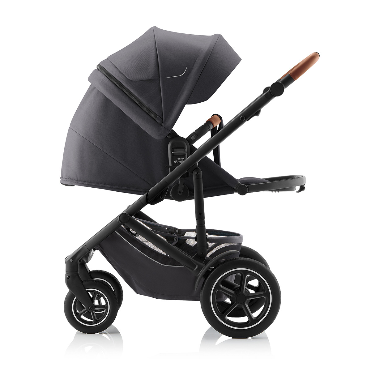 Carrinho de Passeio Reversível SMILE 5Z (Nascimento - 22 kg) Cinzento-5
