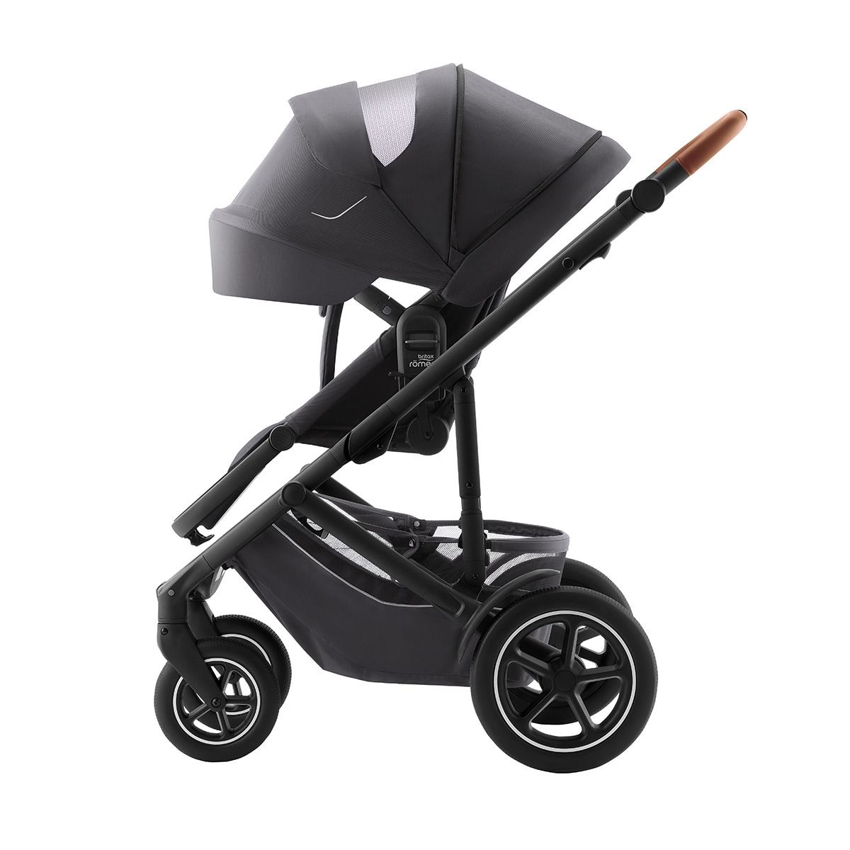 Carrinho de Passeio Reversível SMILE 5Z (Nascimento - 22 kg) Cinzento-3