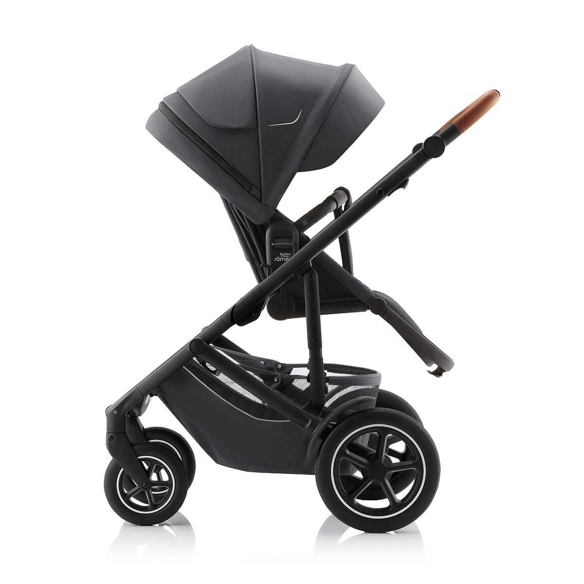 Carrinho de Passeio Reversível SMILE 5Z (Nascimento - 22 kg) Cinzento-4