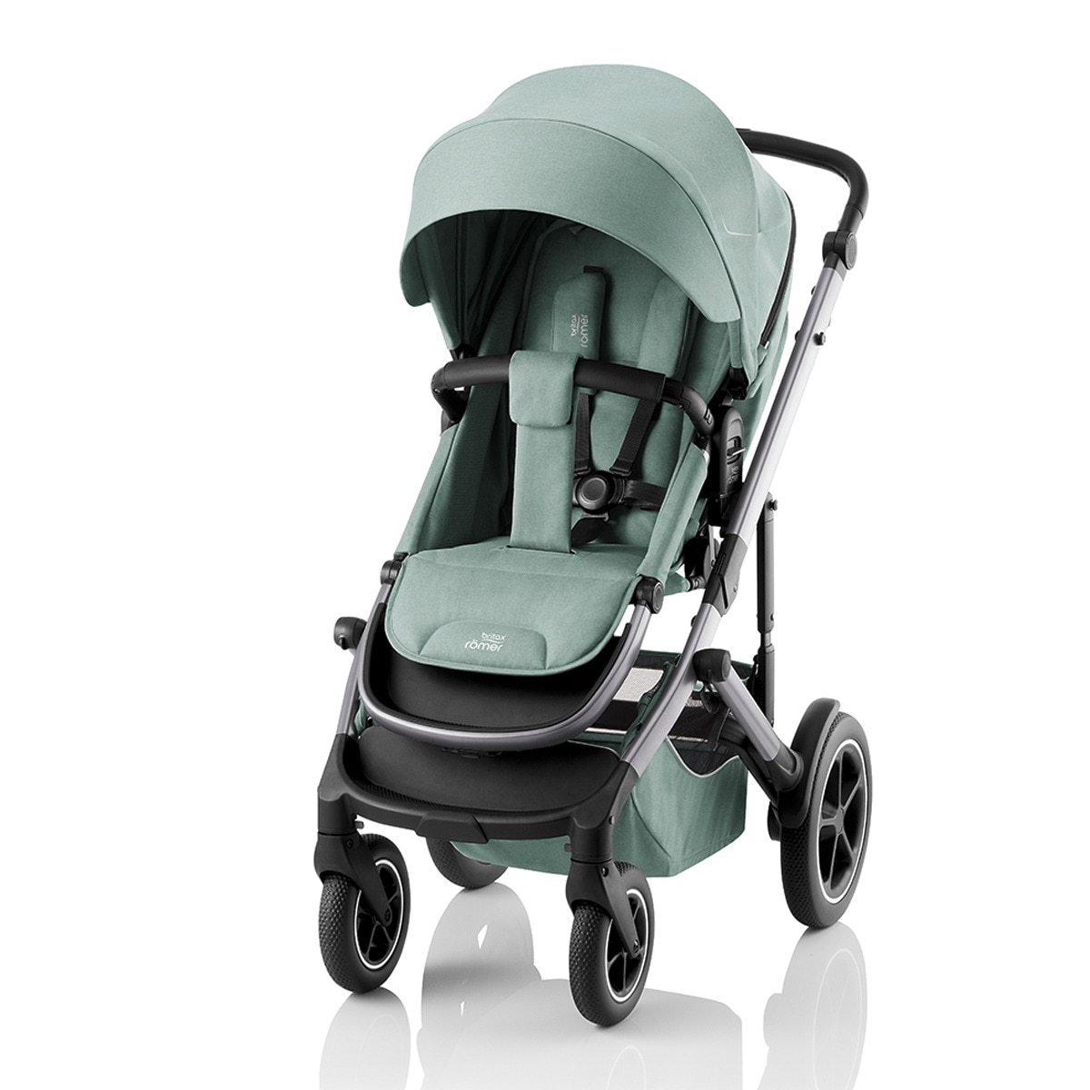 Carrinho de Passeio Reversível SMILE 5Z (Nascimento - 22 kg) Verde-1