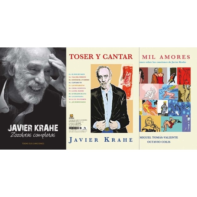 Imagen 0 de Javier krahe (doble libro+cd)