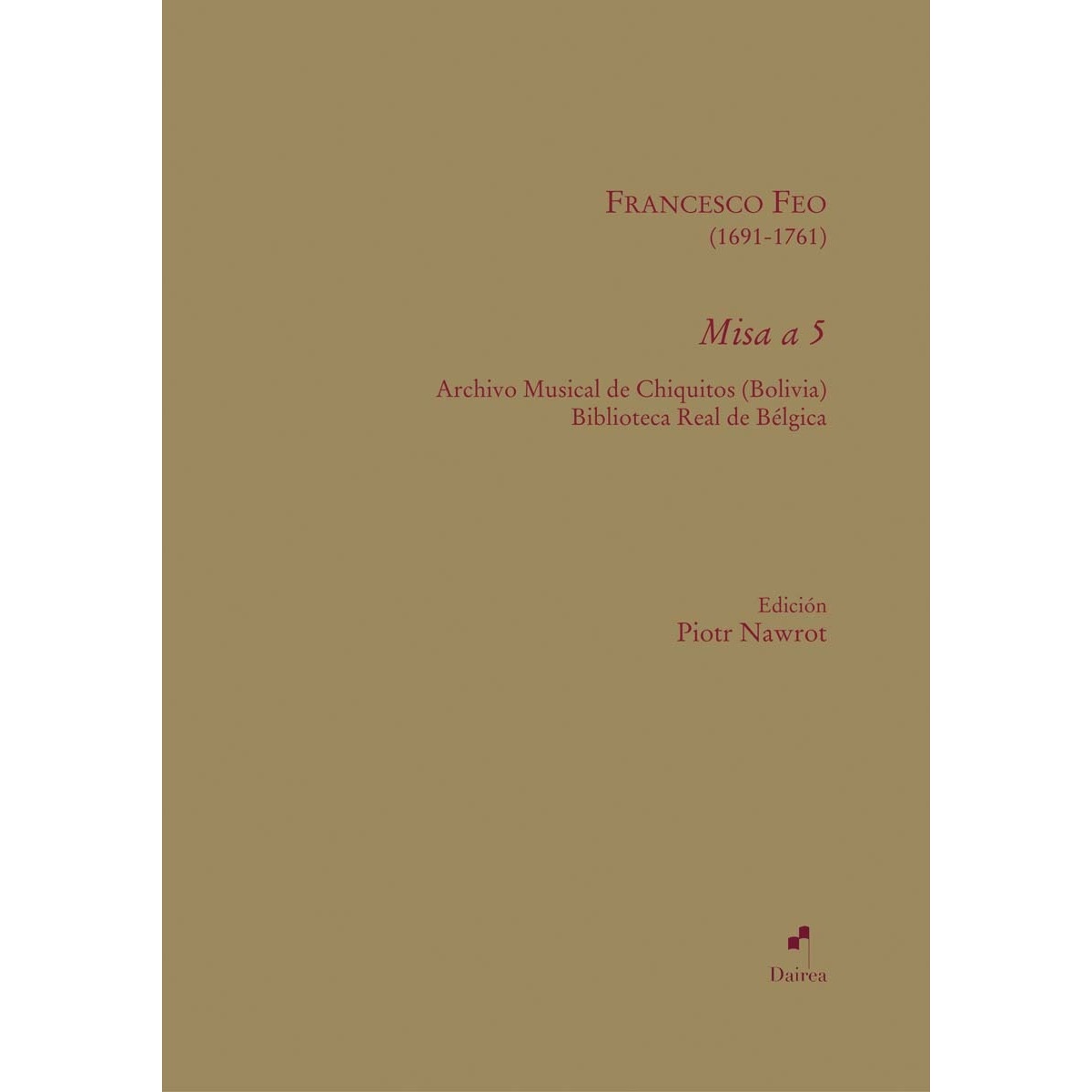 Imagem 0 de Misa a 5