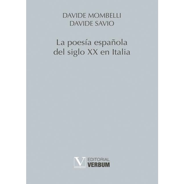 Imagen 0 de La poesía española del siglo xx en italia  (Tapa blanda)