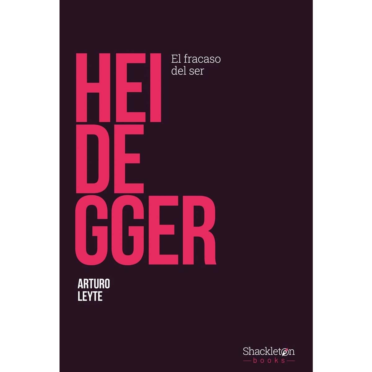 Heidegger: El fracaso del ser (Capa mole com abas) 1