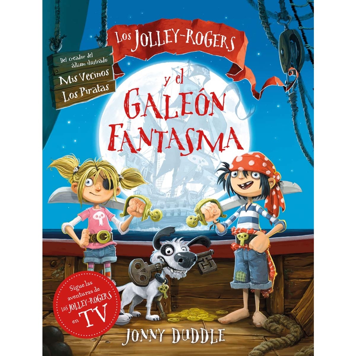 Imagem 0 de Los Jolley-Rogers y el galeón fantasma (Capa mole com abas)