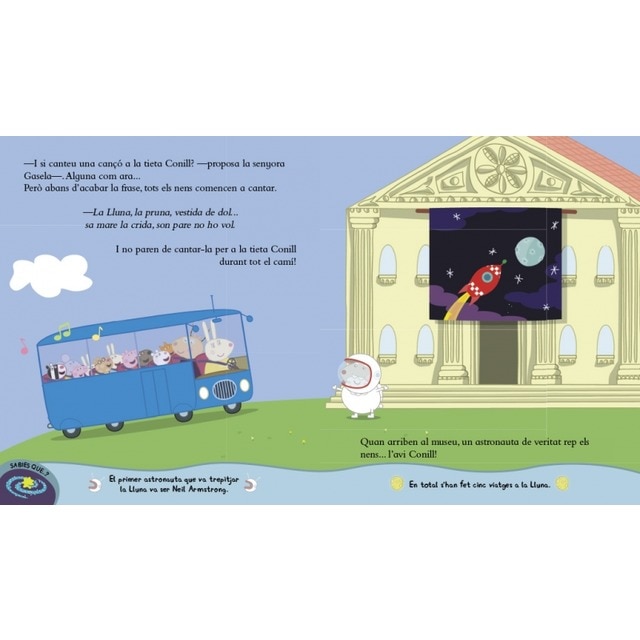 Peppa Pig. Un conte - La Pepa viatja a la lluna (Capa dura) 3